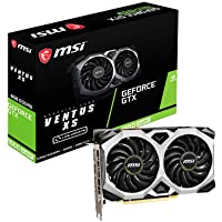 Los mejores  - MSI Geforce GTX 1660 SUPER VENTUS XS OC - Tarjeta gráfica (6 GB GDDR6- 192 bit- Boost: 1815 MHz- DisplayPort x 3- HDMI 2…